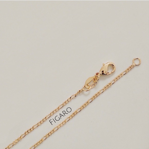 11thstreet Jewelry - Figaro Chain | 18k Gold Filled